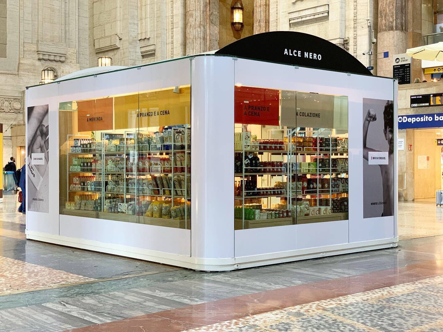 Nossa primeira Temporary Store abriu na Estação Central de Milão