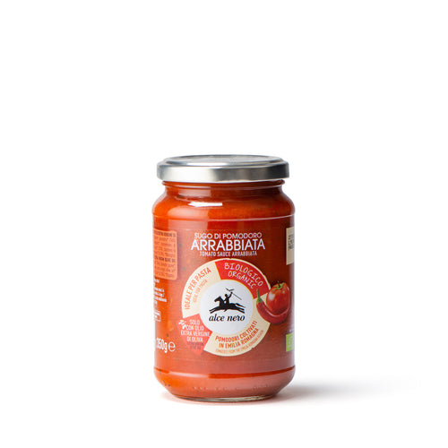 Molho de tomate orgânico à arrabbiata - PO850BR