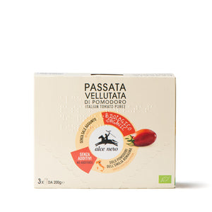 Passata de tomate orgânica vellutata - 3 caixinhas - PO856