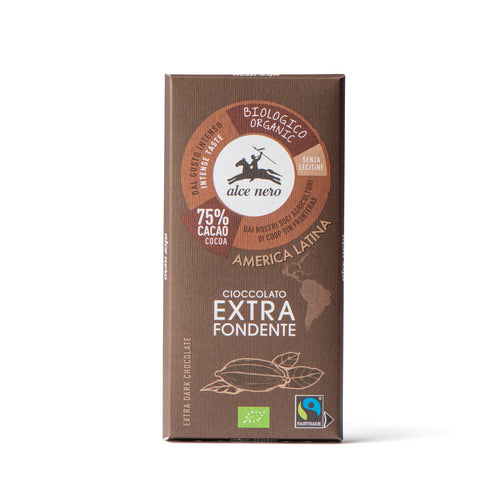 Chocolate extra amargo orgânico 75% - CF100