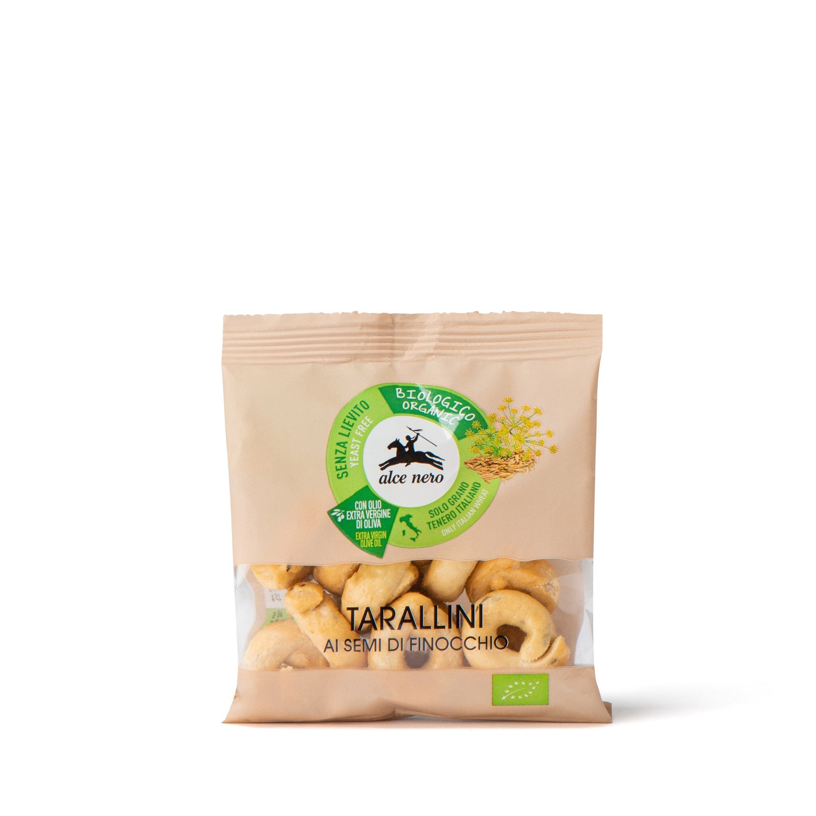 Tarallini orgânicos com sementes de erva-doce - TAFI040