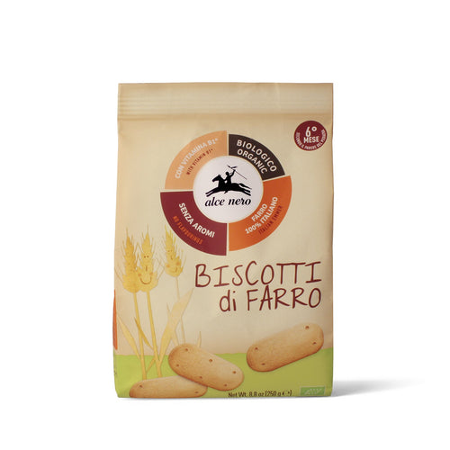 Biscoitos orgânicos de espelta - BF250BF
